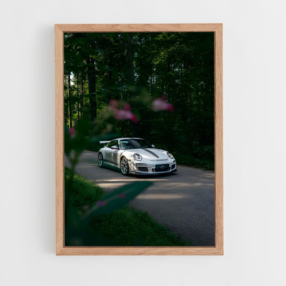 Poster Forêt Sportive – affiche Porsche (vue 4)